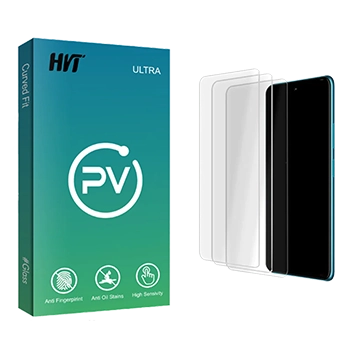 محافظ صفحه نمایش شیشه ای اچ وی تی مدل PV Glass MIX مناسب برای گوشی موبایل سامسونگ Galaxy M32 5G بسته دو عددی